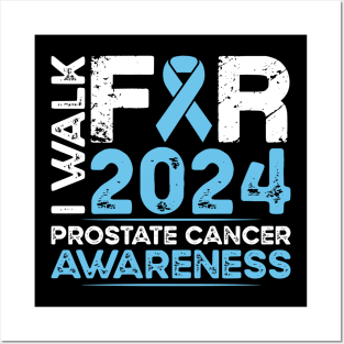 Prostate Cancer Awareness 2024 Walk Posters and Art